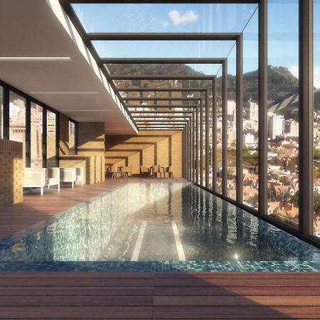 Appartamento Wh Nuevo Piso, Zona Financiera, Vista A La Ciudad Bogotá Esterno foto