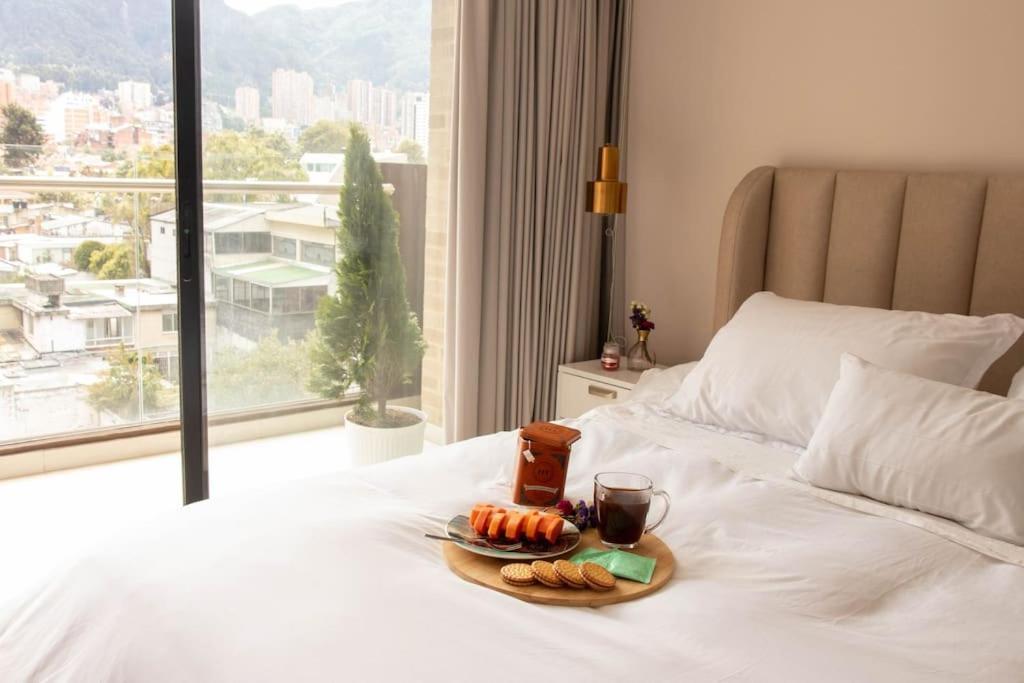 Appartamento Wh Nuevo Piso, Zona Financiera, Vista A La Ciudad Bogotá Esterno foto