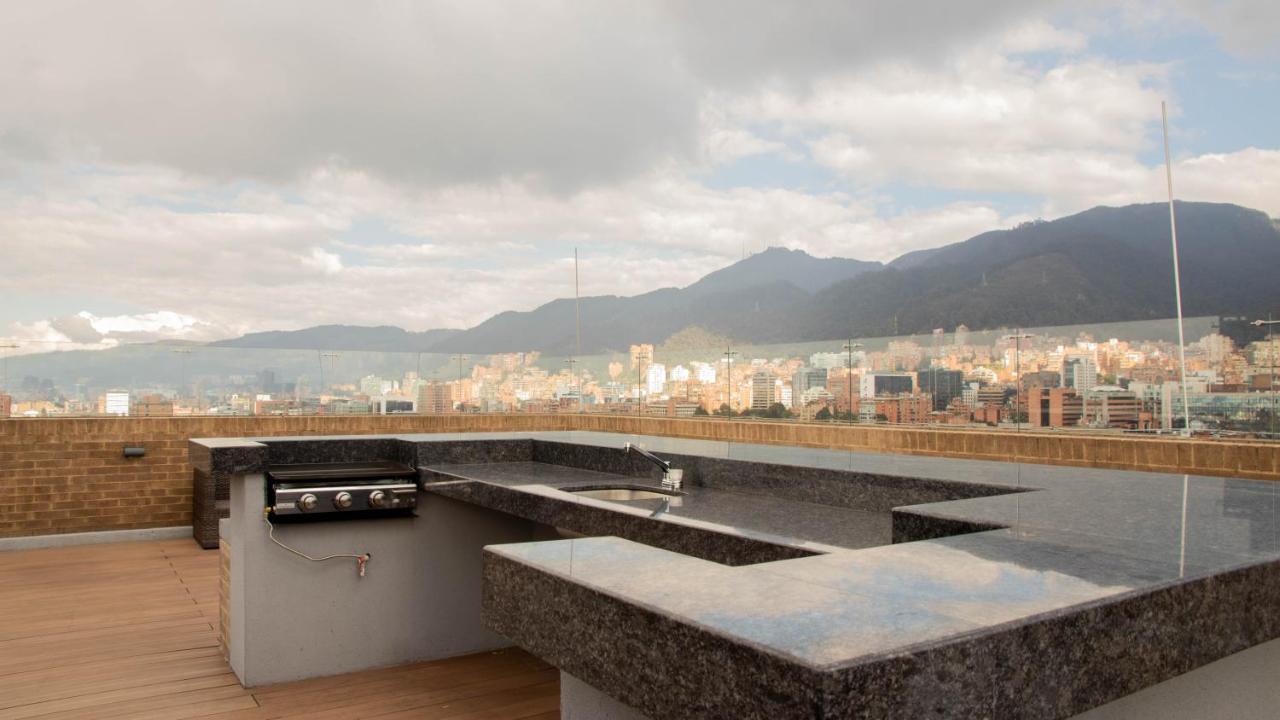 Appartamento Wh Nuevo Piso, Zona Financiera, Vista A La Ciudad Bogotá Esterno foto