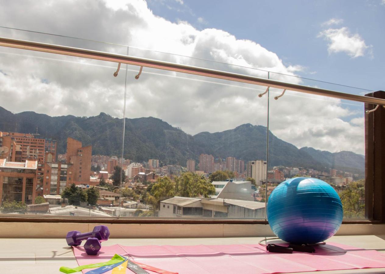 Appartamento Wh Nuevo Piso, Zona Financiera, Vista A La Ciudad Bogotá Esterno foto